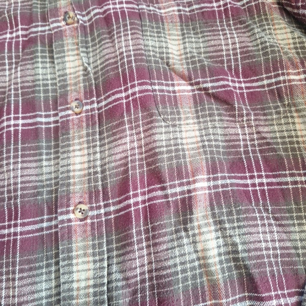 Croft&Barrow Plaid Flannel Size XL - Picture 2 of 10